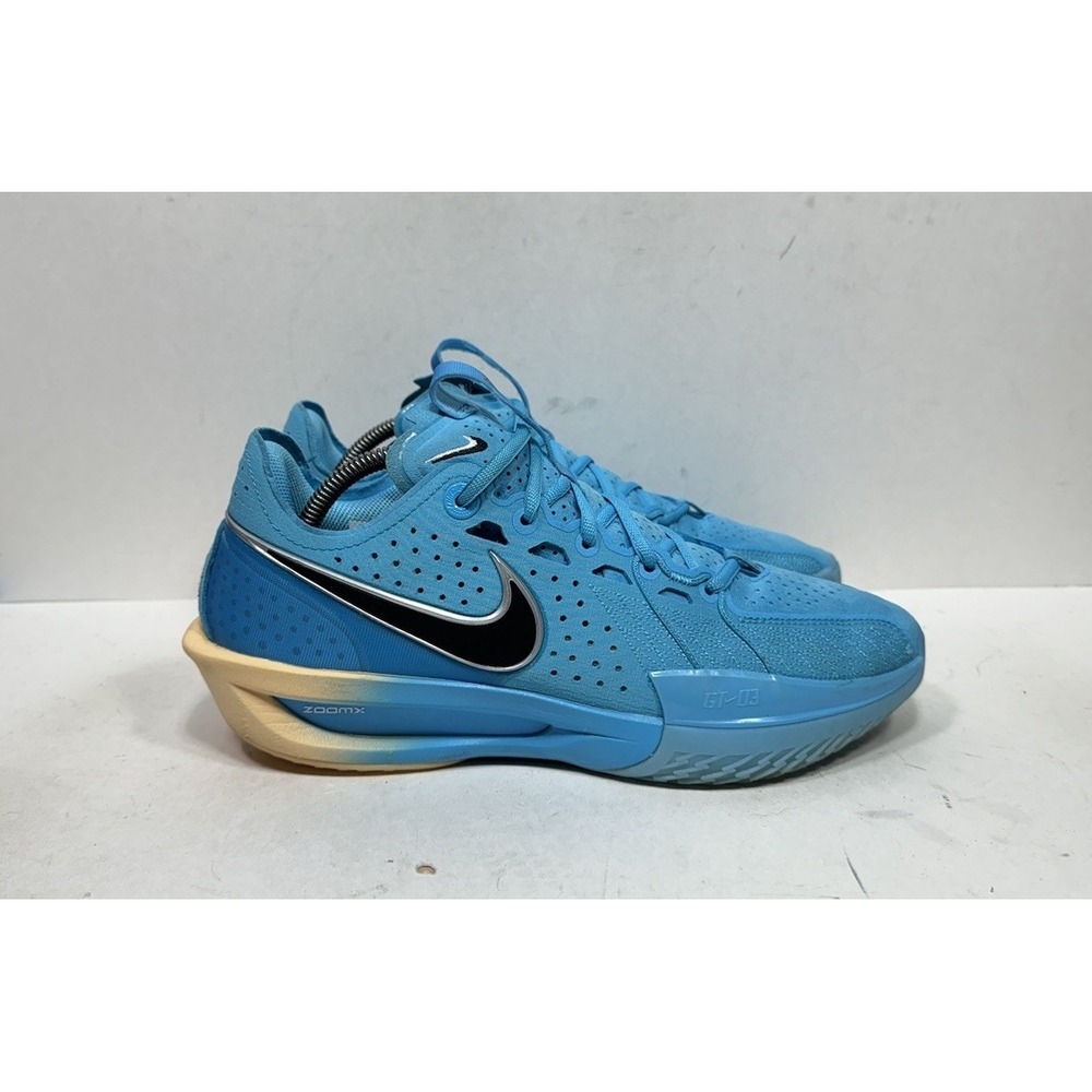 Nike Air Zoom GT Cut 3 Men's Size 9.5 Blue Fury Basketball Shoes DV2913-404